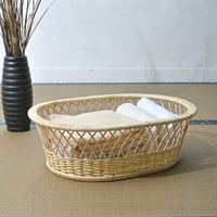 脱衣かご 脱衣カゴ バスケット 抗菌 樹脂製 ポリプロピレン ラタン風 業務用 ホテル 旅館 温泉 脱衣所 脱衣場 洗面所 ランドリー インテリア テイスト 雑貨?