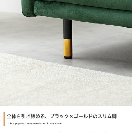 2人掛けソファ コンパクトソファー ベロア フロア ロー 二人用 2P 小さい 小さめ 省スペース クッション付き ひとり暮らし 一人暮らし 高級感 高見え 上質 幅113 1K