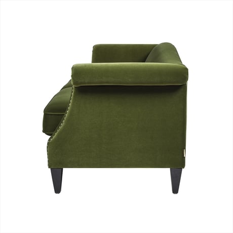 ジェニファーテイラー ソファ 3人掛け ソファー Elaine V036 Velour Olive Green Jennifer Taylor アメリカ家具 ソファ ファブリック 布張り おしゃれソ