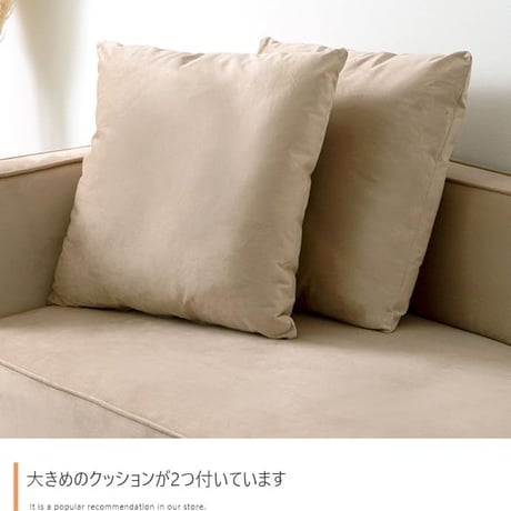 ソファー ソファ カウチ 2人掛け 二人掛け ローソファ 2人用 片肘 アームレス ローバック 組み立て簡単 クッション付き 脚取り外し可能 韓国インテリア コンパクト 幅131