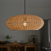 タン ランプシェード ディスク 引っ掛けシーリング 北欧 ライト ペンダント 照明 LED 対応 雑貨 インテリア 天井 照明 リビング ペンダントランプ ペンダントライト 【送料無料】