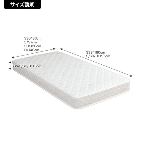 シングル ボンネルコイルマットレス付き ブラウン ヘッドレス 低床 ロータイプ すのこ コンパクト シンプル 頑丈 ローベッド フロアベッド 低床ベッド すのこベッド すのこベット