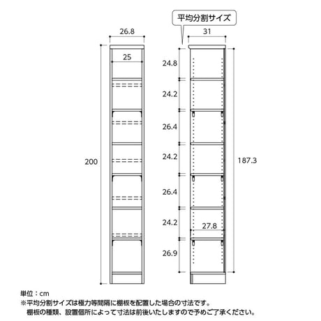 本棚 オープンラック エースラック/カラーラック ar-2030 nc-2030 幅30 高さ200 日本製 収納棚 a4 頑丈 棚板 おしゃれ 収納 書棚 シェルフ ラック フリーラック 北欧 低