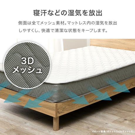 マットレス ボンネルコイル マットレス単品 マットレスのみ 圧縮ロールタイプ ベッドマット ベットマット ダブル コンパクト梱包 寝具 シングル　送料無料 セミシングルサイズ ショート丈