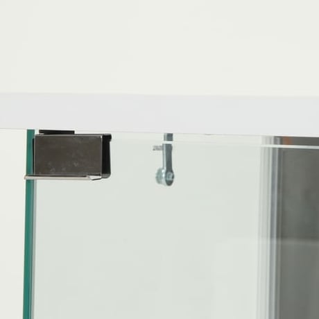 不二貿易 ガラスコレクションケース BAAL 4段 ホワイト 扉付き 収納機能 高さ119.5cm 幅39cm 奥行30cm 可動棚 推し活アイテム収納に最適