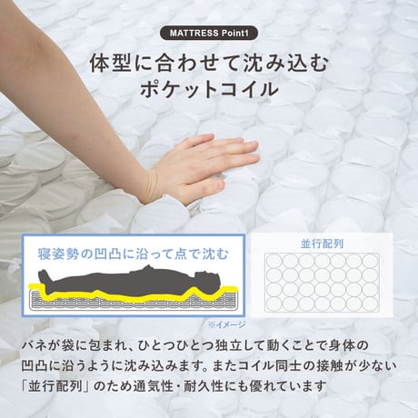 ボンネルコイルマットレス付 大容量収納 引出し付 シングルベッド シングル S 101×210cm 宮棚付き ハイタイプ ベッド下収納 収納スペース 大容量 宮棚 耐水性 すのこ