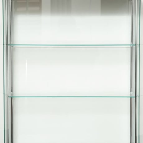 不二貿易 ガラスディスプレイケース 3段 ワイド ブラック 高さ935cm 幅700cm 奥行280cm 強化ガラス 収納機能 推し活アイテム　展示に最適