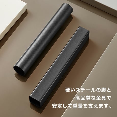 光沢天板ダイニングテーブル＆チェア-オレンジ-　7点セット　140cm