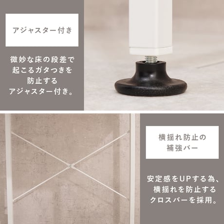 ゴミ箱上ラック キッチンワゴン 引出し付き 引出し ラック 幅60.5cm ラック 書棚 棚 オープンラック ブルクッリン シンプル おしゃれ カフェ風 スチール スリムラック ホ