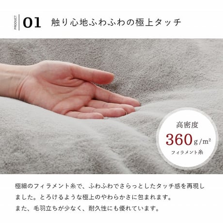 省スペース こたつ布団 ラピアス 160×160cm