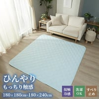 ラグ 冷感ラグ 低反発 洗濯機OK すべり止め 低ホルムアルデヒド ひんやり 接触冷感 ラグマット 夏用 滑り止め付 マット 洗える ラグカーペット 夏 カーペット 防音 抗菌防臭 長方形 正方形