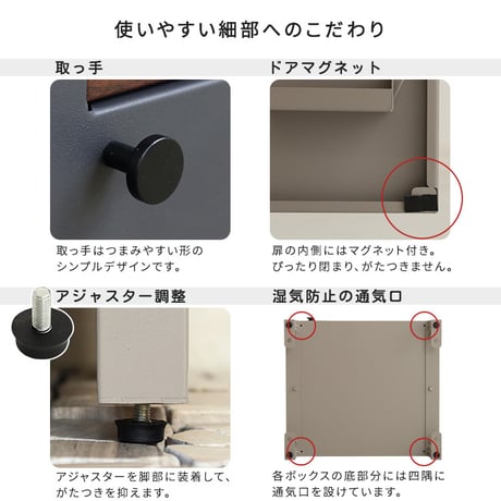 ポスト付き宅配ボックス　宅配3段タイプ 一体型 置き型 ポスト 大容量 スタンドポスト 宅配ポスト 郵便ポスト 自宅用 モダン 北欧