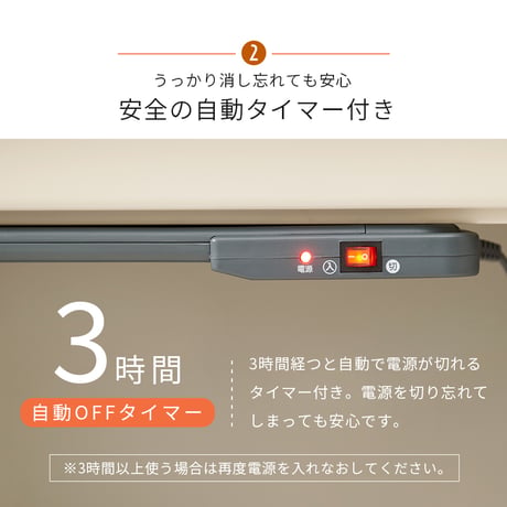 デスクヒーター 足元 暖房 デスク オフィス ヒーター マグネット 磁石 デスクワーク キッチン 学習机 トイレ 自動タイマー 側面 KH1800 敬老の日