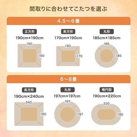 こたつ こたつテーブル コタツ こたつセット 円形 丸型 布団セット 洗える こたつ布団 リバーシブル 68×68 197×197 こたつ掛け布団 薄手 省スペース 省エネ 節電 コンパクト 一人暮
