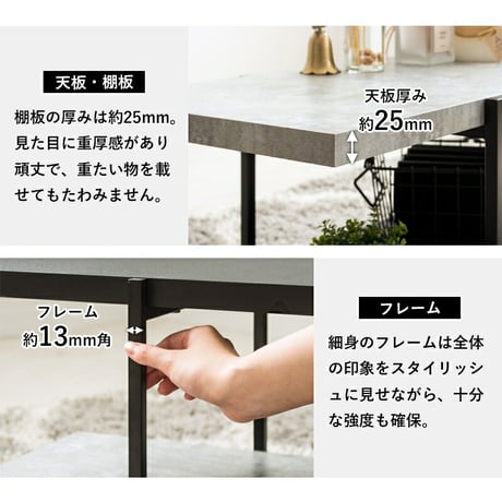 ストーン調 TVボード IW-1557 幅150cm 42型 50型 テレビ台 tv台 ローボード テレビボード テレビラック tvラック 石目調 おしゃれ シンプル モダン インダストリアル