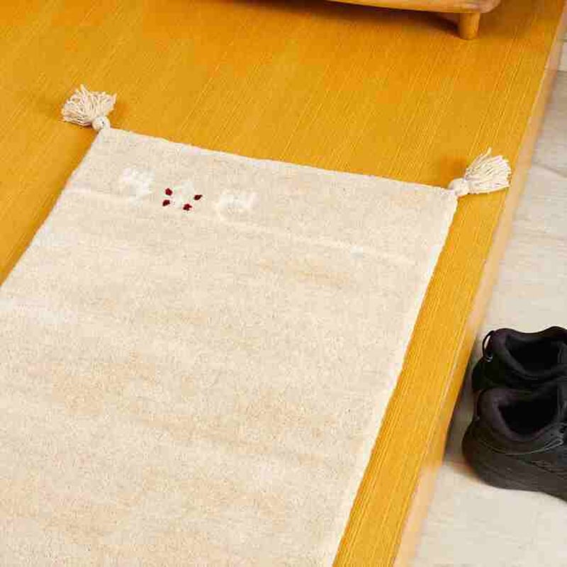 玄関マット 室内 50x80cm ミニラグ ホノカ 6色対応 玄関 ラグ おしゃれ