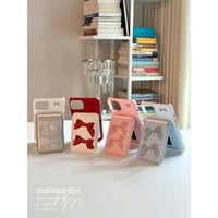 Mini Ribbon MagSafe Hard Case Red