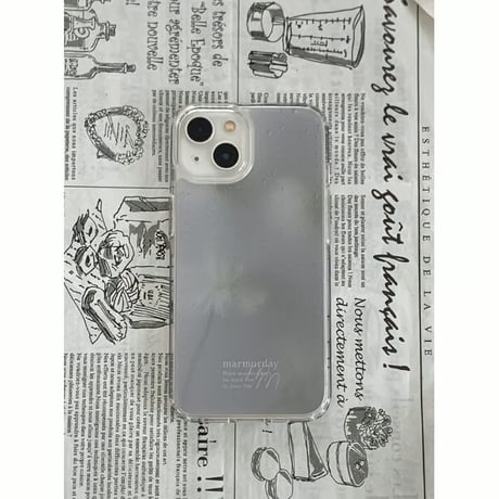 Rainy Day Flower Jelly Hard Case