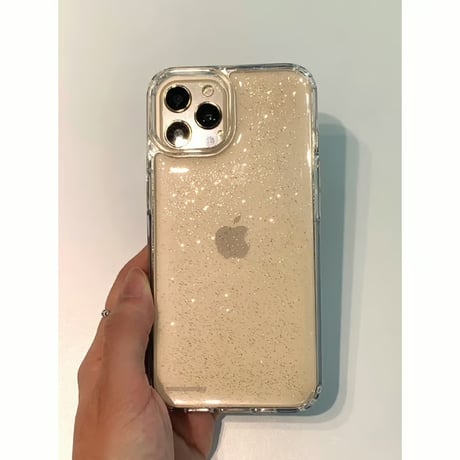 Gold Starlike Gel Hard Resin Case
