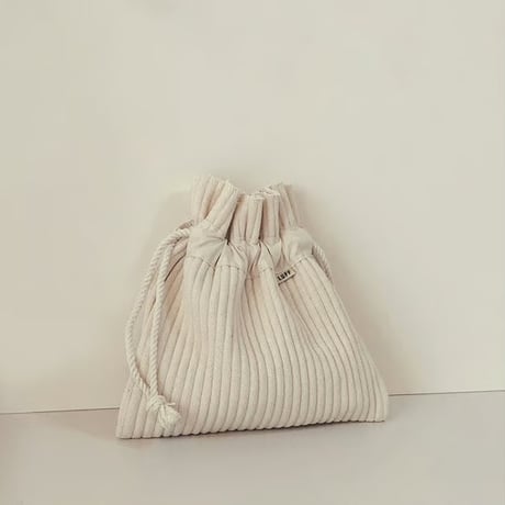 cotton pouch large