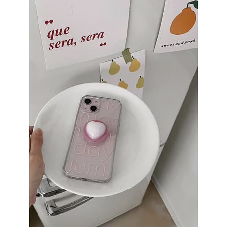 Modern Color Jelly Hard Case Pink