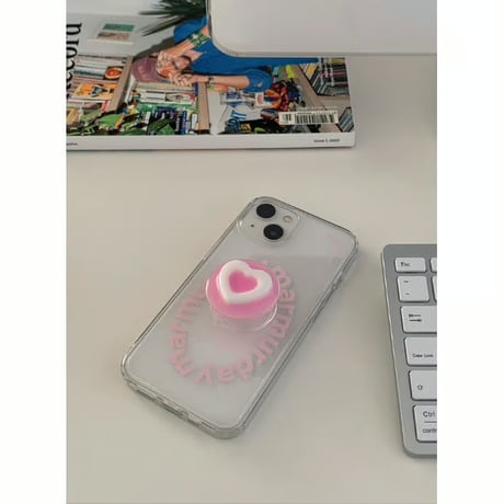 Focus Mood Jelly Hard Case Pink