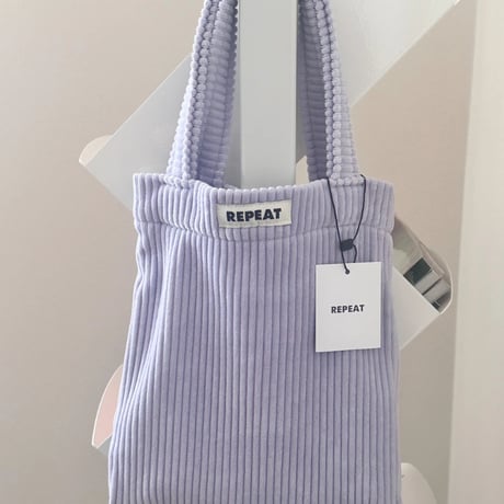 corduroy eco bag
