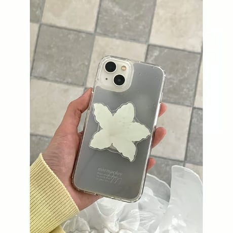 Rainy Day Flower Jelly Hard Case