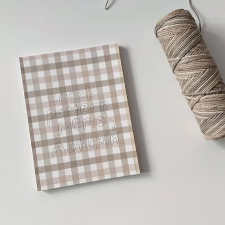 check pattern memopad