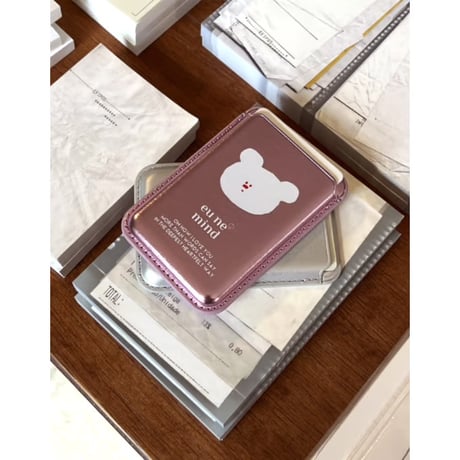 【our store stock】 Silver MagSafe Card Wallet [MagSafe]