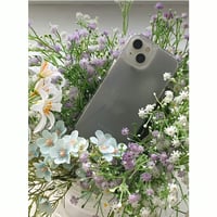 Rainy Day Flower Jelly Hard Case