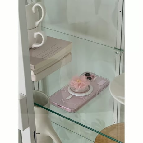 Ballerina Ribbon Pink Jelly Hard Case