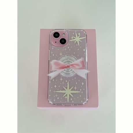 Blush Ribbon Acryl Tok