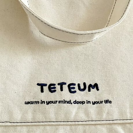 NAVY STITCH BAG