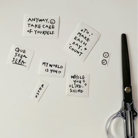 Lettering sticker ver.3