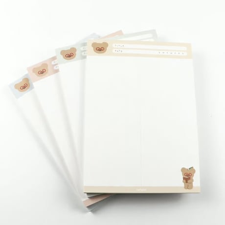 B5 MEMO PAD ver.3
