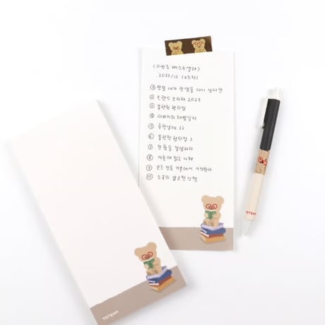 LONG MEMO PAD