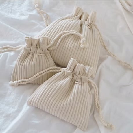 cotton pouch medium