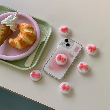 Ribbon Blur Gel Hard Case