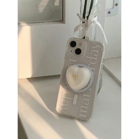 White Gold Heart Chocolate Tok