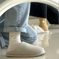 eune mind embroidered socks