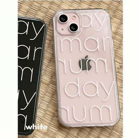 Modern Color Jelly Hard Case white