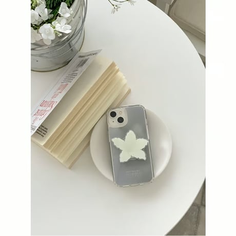 Rainy Day Flower Jelly Hard Case