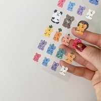 Glitter stickers