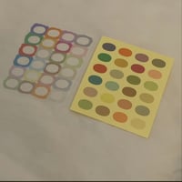 jelly bean sticker Lsize