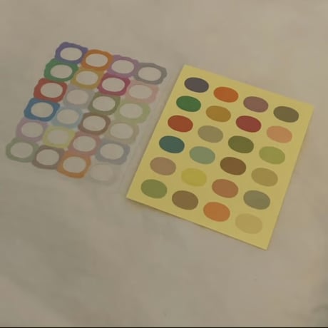 jelly bean sticker Lsize