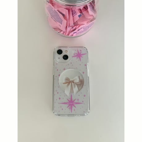 Ribbon Puff Acryl Tok