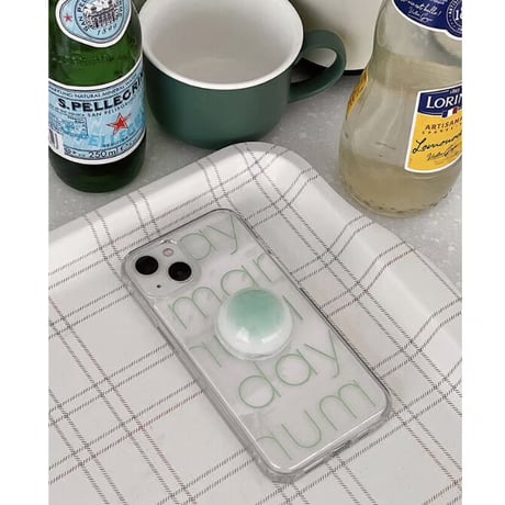 Modern Color Jelly Hard Case green