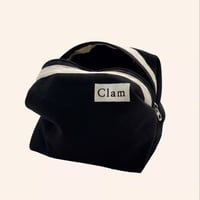 [Clam正規販売店] round pouch Black
