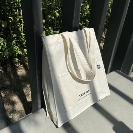 NAVY STITCH BAG